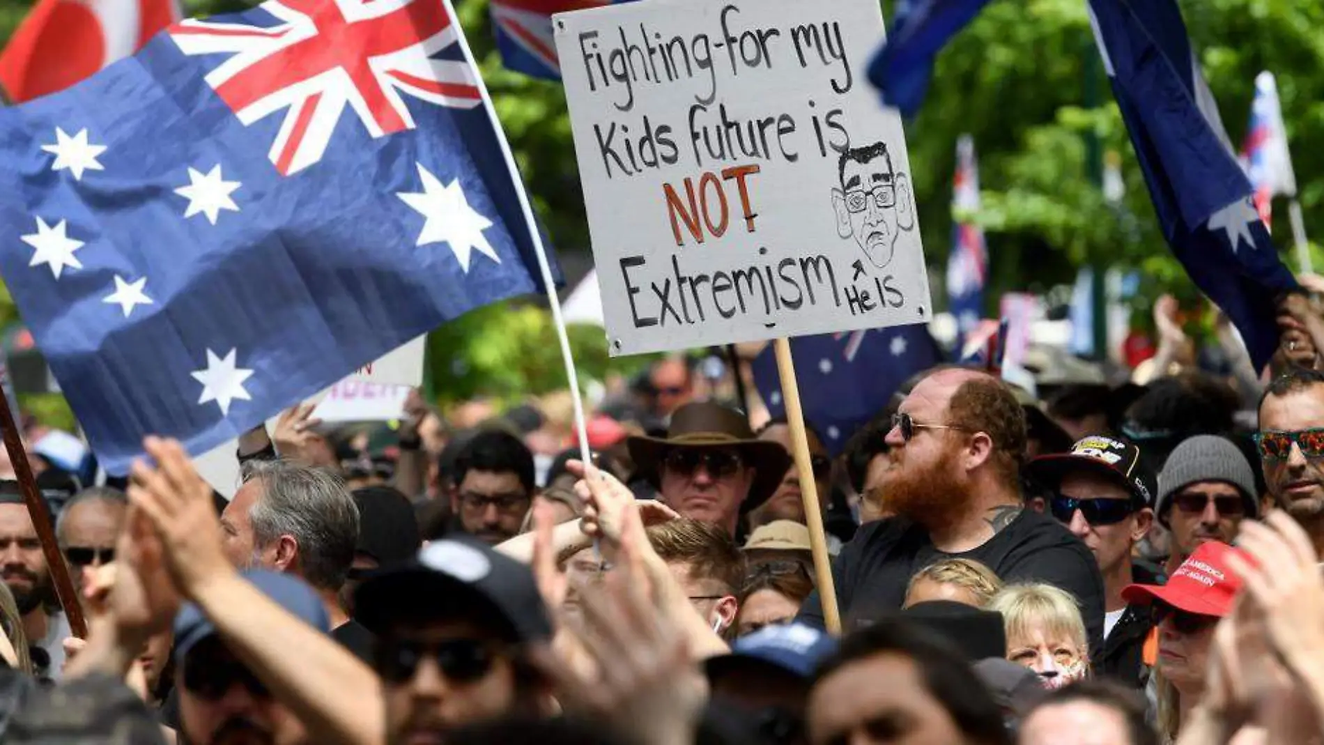 Manifestaciones Australia-AFP